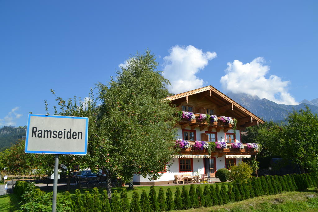 Apartament Ramseiderhof Saalfelden Zewnętrze zdjęcie